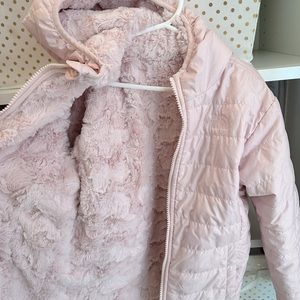 North face size 6 reversible jacket